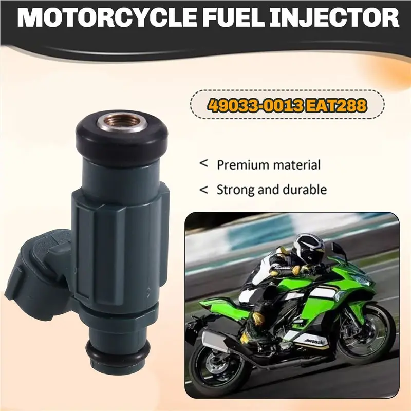 A02Q-For KAWASAKI ZX-6R ZX600 Compatible EAT288 Fuel Injector- 4Pcs New 49033-0013 Replacement Part For Motorcycles