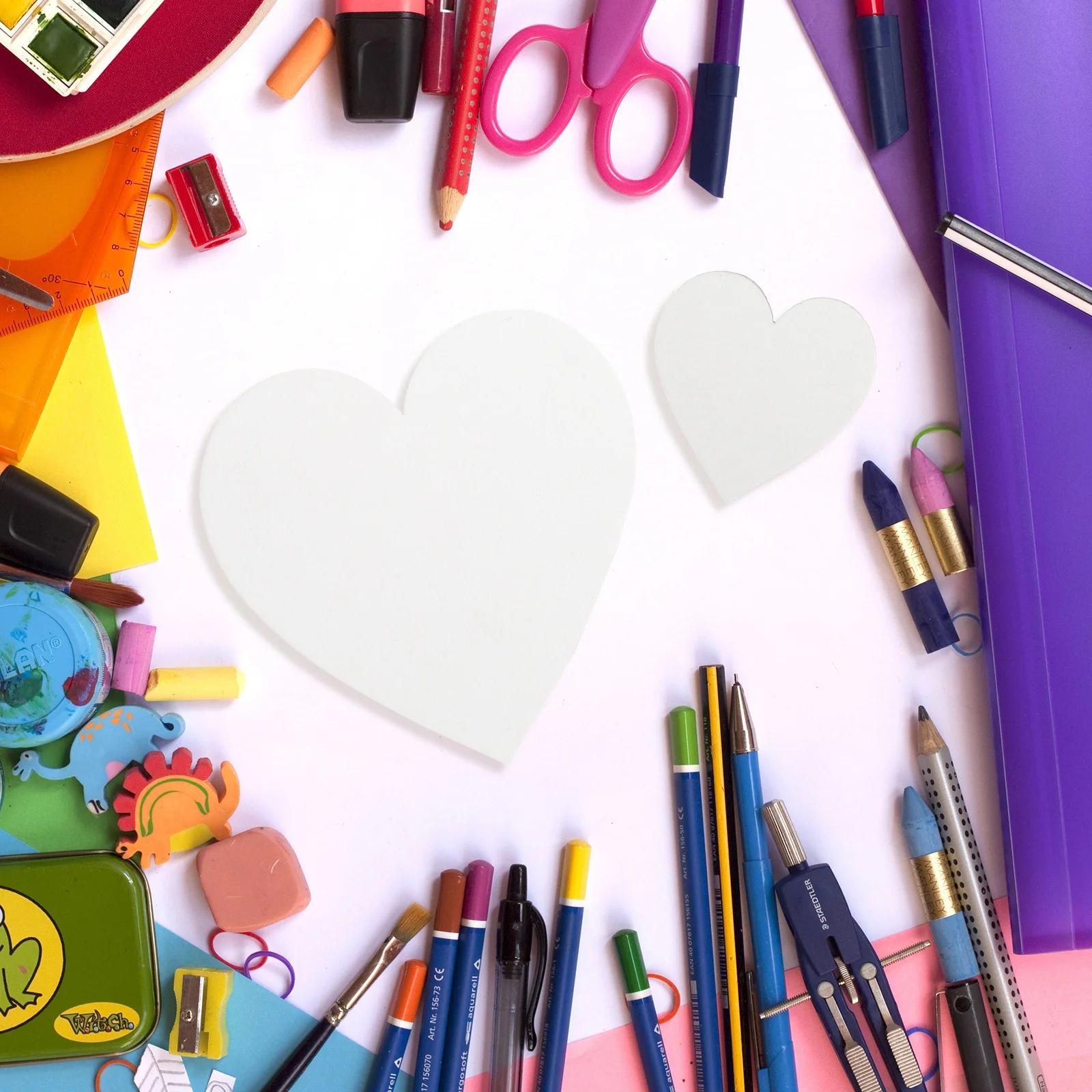 6 قطع من لوحات القماش للرسم، لوحات رسم زيتية فارغة، حواف مستديرة آمنة تعمل باللمس للفنانين اليدوية، لوحة قماشية #3