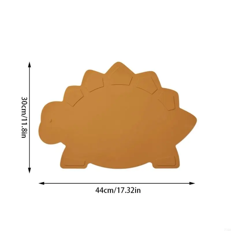 770B thực phẩm lớp silicon không trượt thảm thảm cho bé thức ăn trẻ trẻ mới biết đi