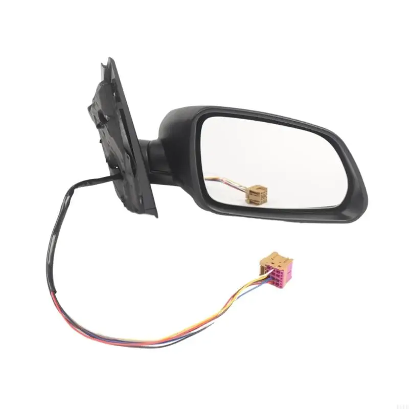 Power Mirror Assembly 7 Wire Exterior Side Mirror Unit Simple Installation for 2005-2009 Daily Use Visibility and Mirror Service