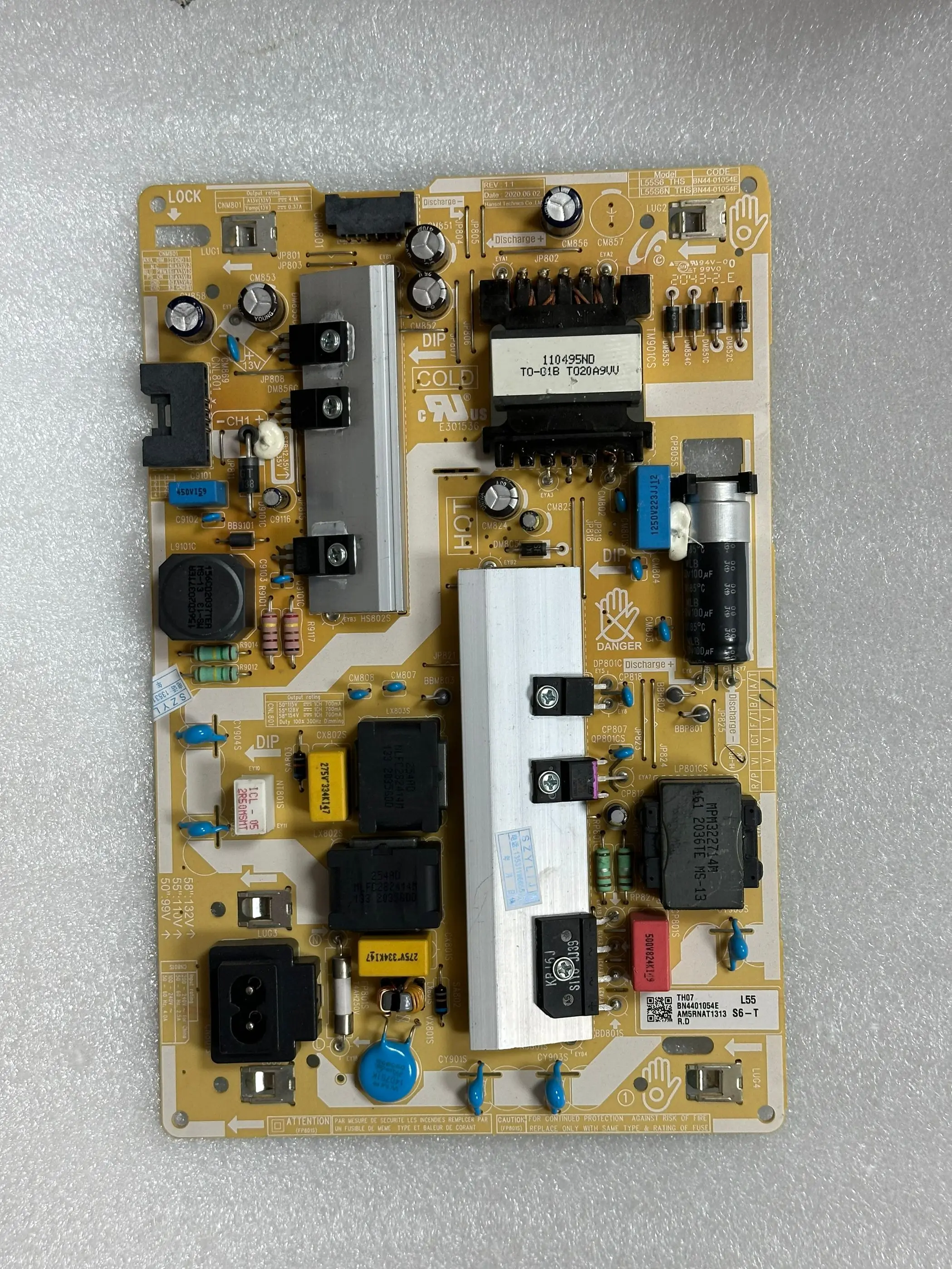 BN44-01054E L55S6-THS Power Supply Card for TV Original Power Card Professional TV Accessories Power Board BN44 01054E L55S6 THS