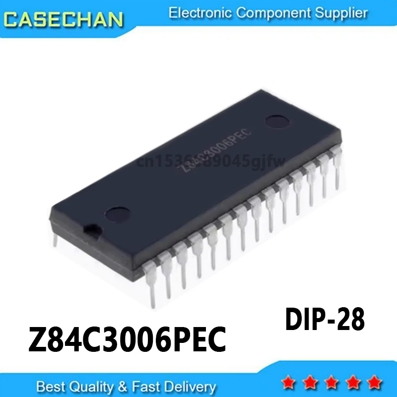 5PCS New Original Z84C3006PEC Z84C3006 Z80CTC DIP-28