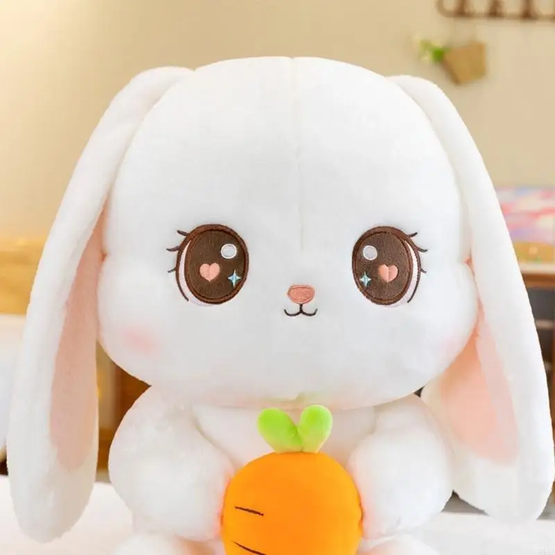 

95ae Bunny фаршированная животная мягкая плюшевая игрушка для кролика милый кукольный душ для душа любить вечеринка