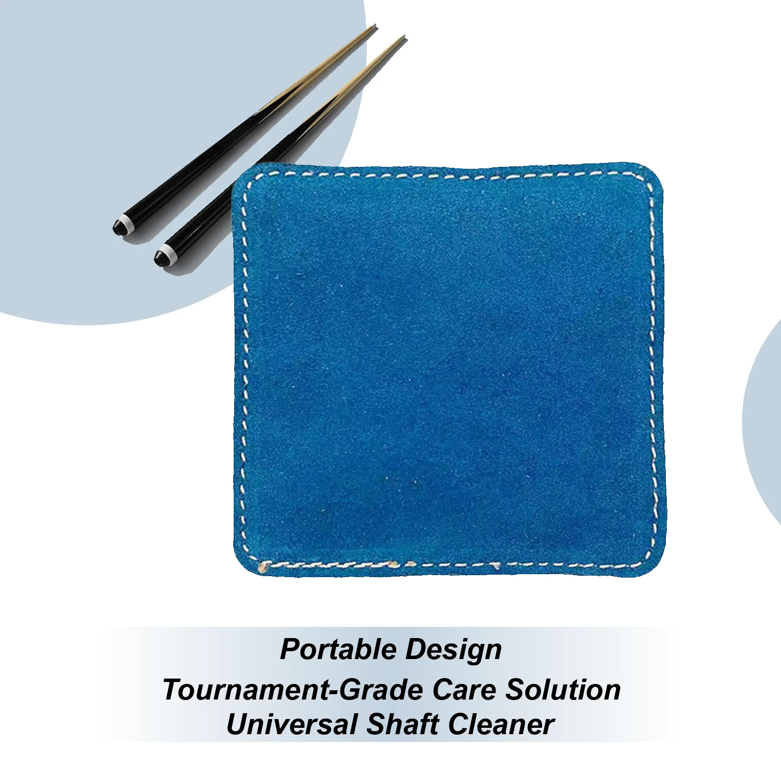 

Billiard Cue Care Cloth Soft PU Leather Towel Billiard Cue Maintenance Cloth For Maintenance Players Hobbyists Home Club Game