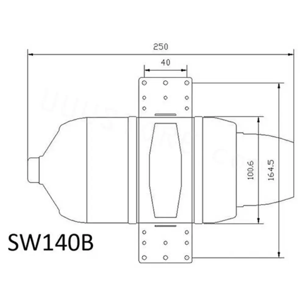 Swiwin SW140B brushless Turbine engine jet turbojet 14KG brushless version for RC Large Model Turbin Airplane Car Motorcycle