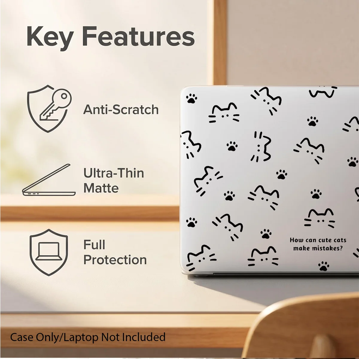 Case for MacBook,compatible with 13 Neo/13.3 Air/13.3 Pro/13.6Air/14.2 Pro/15Air/16.129Pro