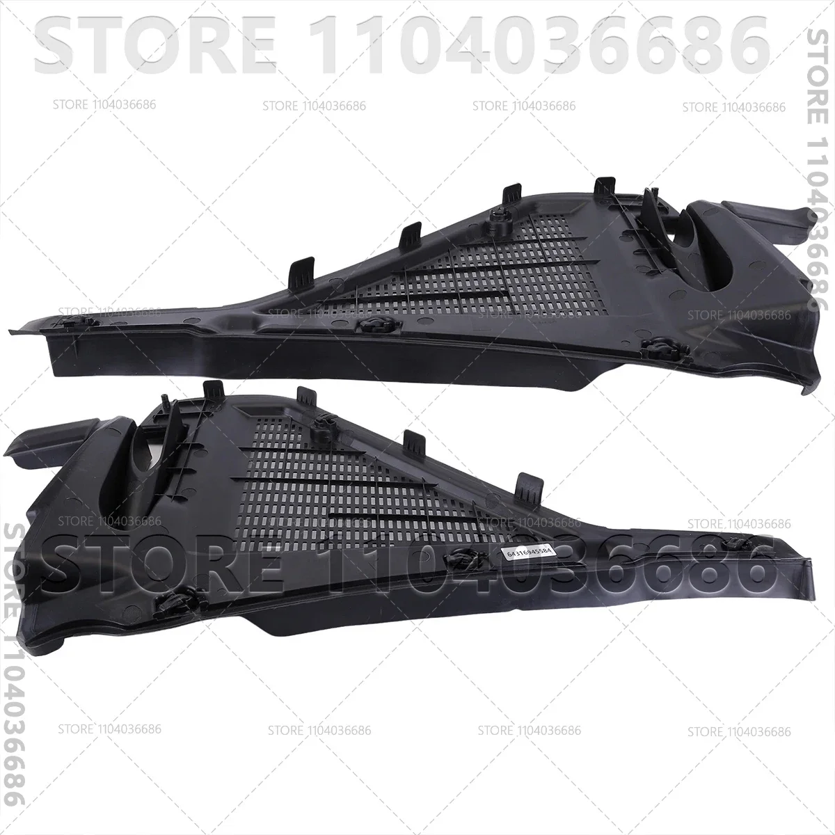 Für 2007 2008 2009 2010 2011 2012 2013 2014 BMW X5 X6 E70 E71 Partition Panel Motor Fach – Detail 4