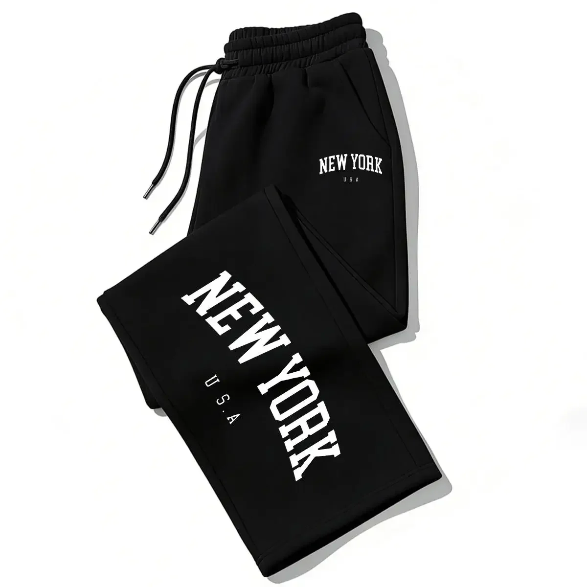 2026 NEW YORK Printed Jogger Pants for Men & Women High Quality Breathable Sweatpants for Running Casual Wear