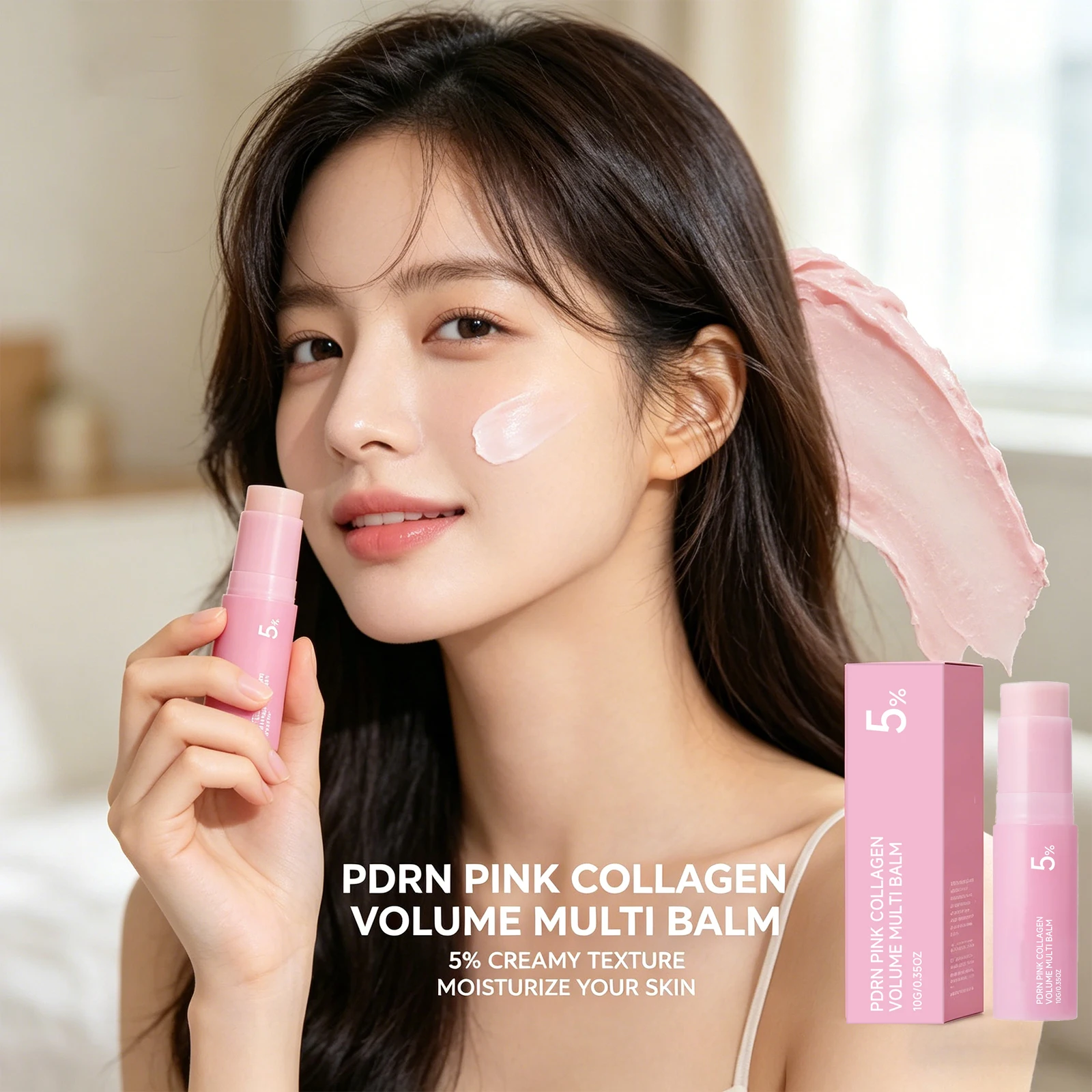 Volume Multi balm Nourishing Smoothing Dry Skin Fade Fine Lines Improve Dullness Brightening Plumping Face & Neck Skincare Stick