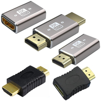 Support 4k 8k Male Female Hdmi-compatible Adapter Connector M To Male Audio Video Hd Connector F To Female Hd Adaptor Connector