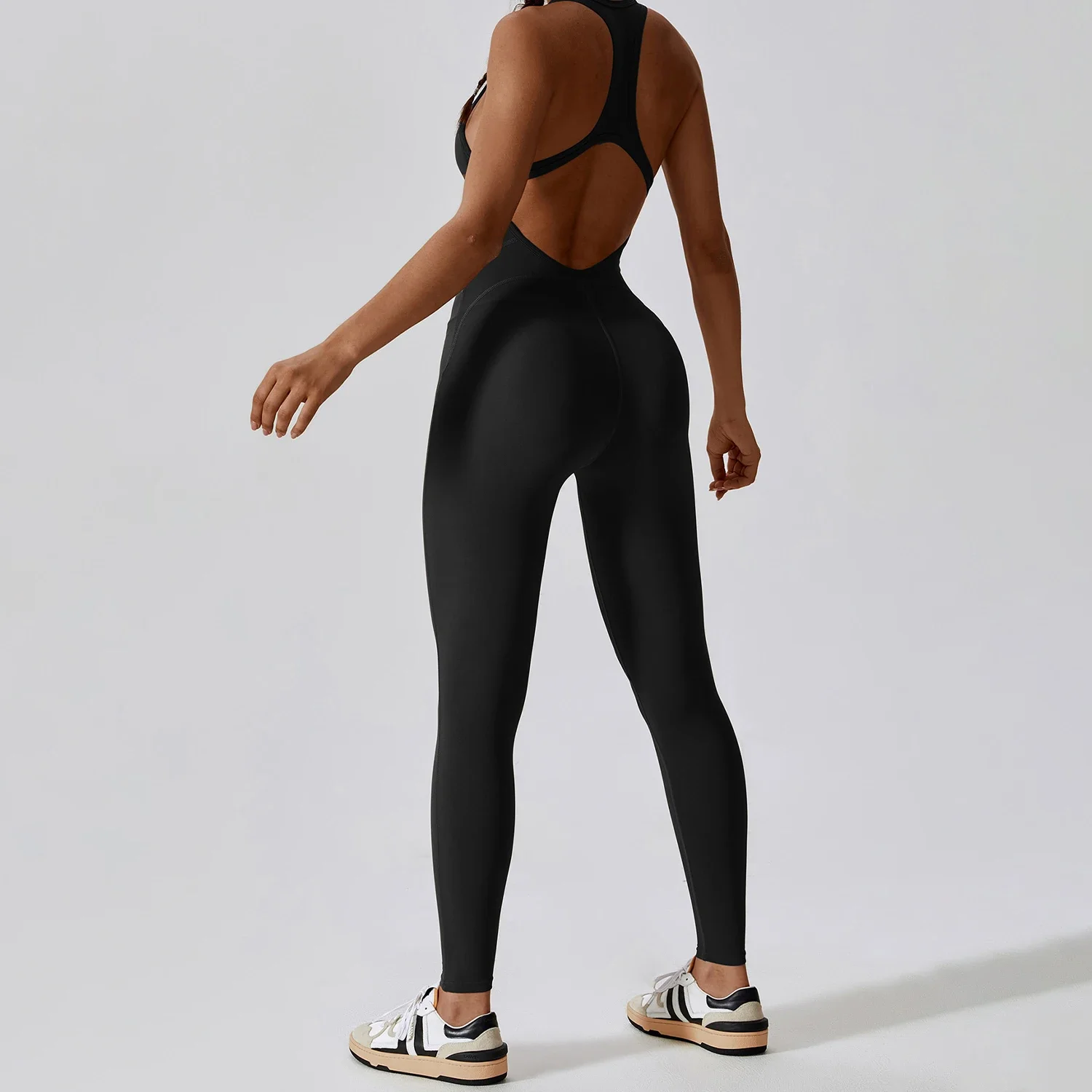 

Yoga Jumpsuit Fitness Sports Overalls Gym Clothing Set Yoga Bodysuit Pilates Workout Clothes for Women Outfit Push-up Sportswear