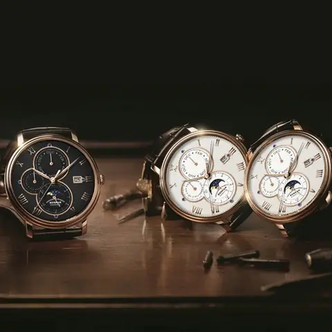 BORMANBM14008 Klocka Ny 41 Lyx Herr Automatisk Mekanisk Herrklockor Safir Vattentät Multifunktionell Månfasklockor 10 best sales Parnis månfas - №9