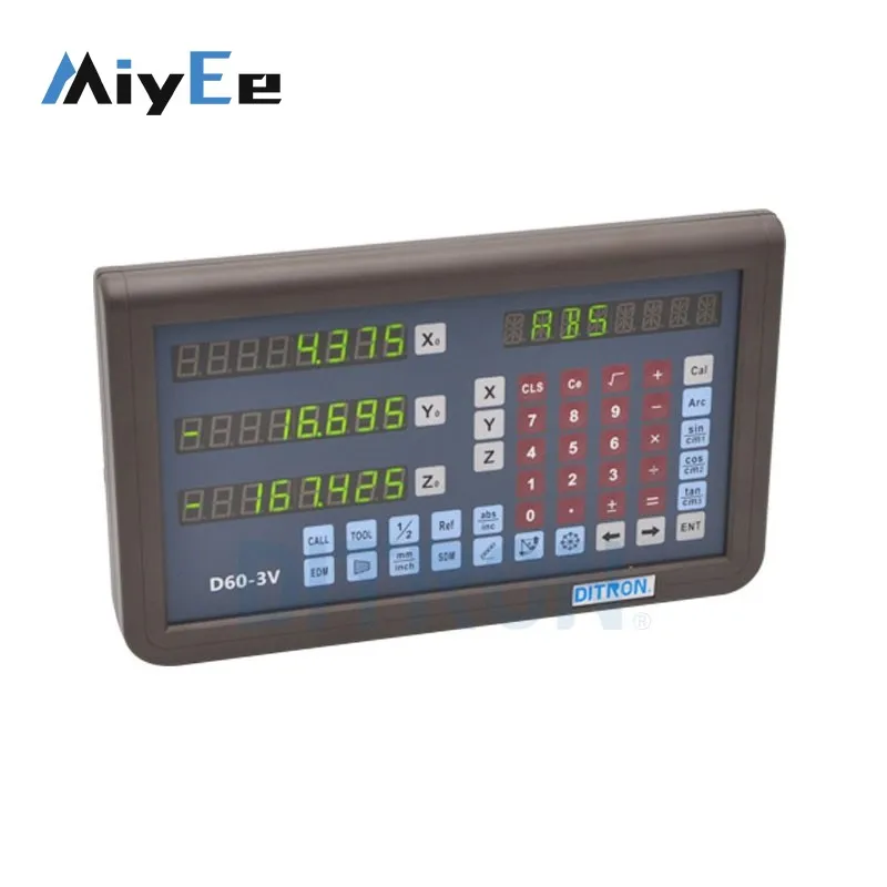 D60-3V Industrial 15W 3-Axis Digital Readout 5V TTL/RS422 Support PLD/PCD Functions for Linear Scales