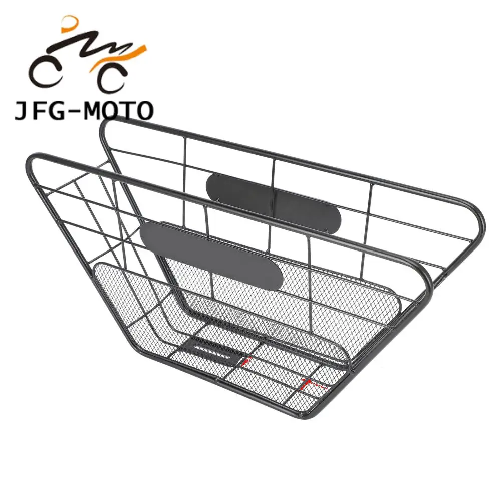 Motorcycle Accessories Middle Basket Storage Basket Durable Iron Basket Black for Super73 S2 Super73 Y1 Super73 S2 Y1