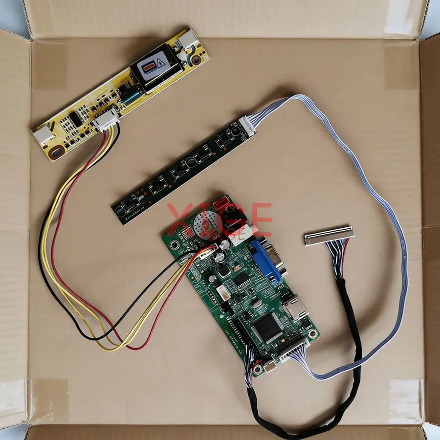 

Monitor Controller Drive Board Fit HSD190MEN4 LM190E08 LTM190ET01 M190EG02 2CCFL 1280*1024 LVDS-30Pin HDMI+VGA 1280x1024 DIY Kit