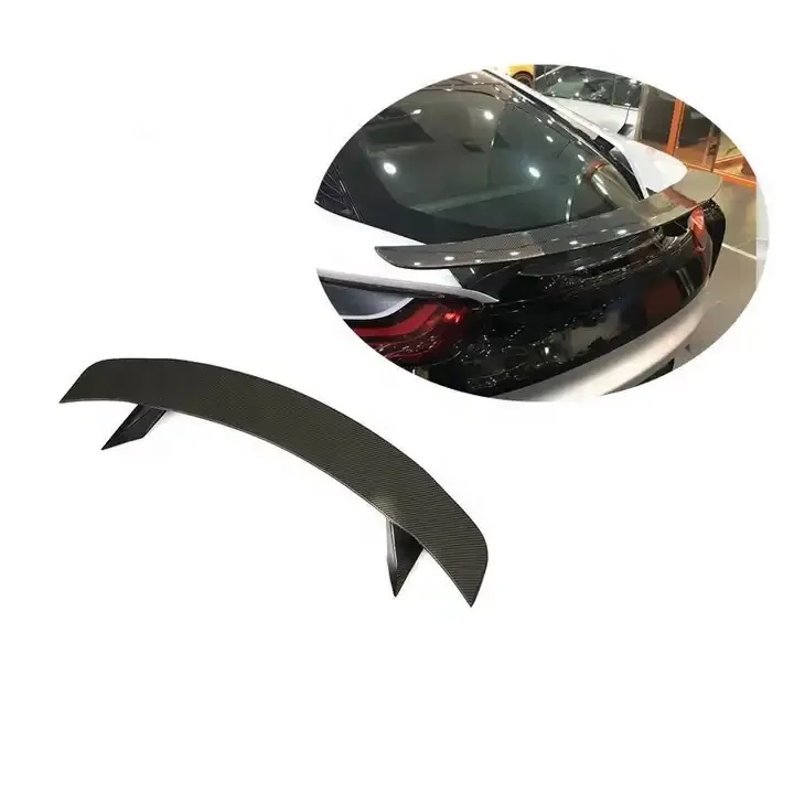

High Quality Real Carbon Fiber GT Style Rear Spoiler for BMW I8 2014-2018 Tail Wing Car Spoiler Norsen