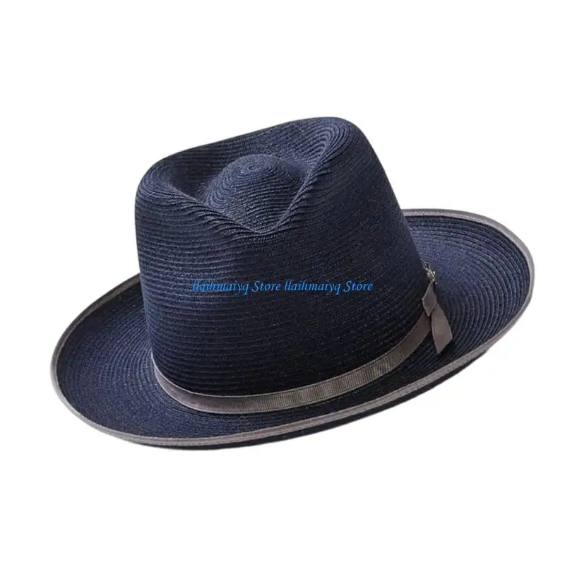 573B قبعة بأقواس ملفوفة مناسبة للسفر وخفيفة الوزن لحفلات الزفاف الصيفية للأماكن الخارجية