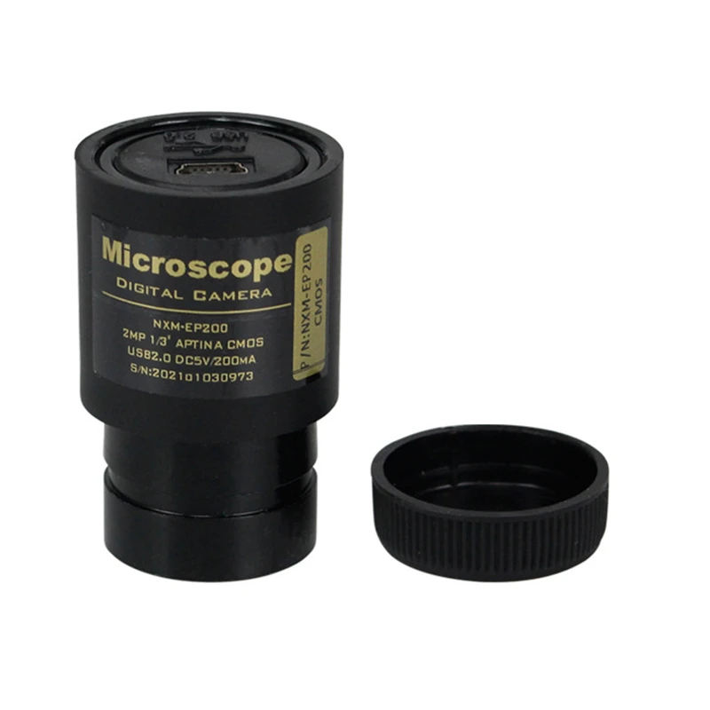 Agnicy microscoopaccessoires 2 miljoen pixels elektronisch oculair + 30,5 mm voor 23,2 mm + 30 mm voor 23,2 mm adapter