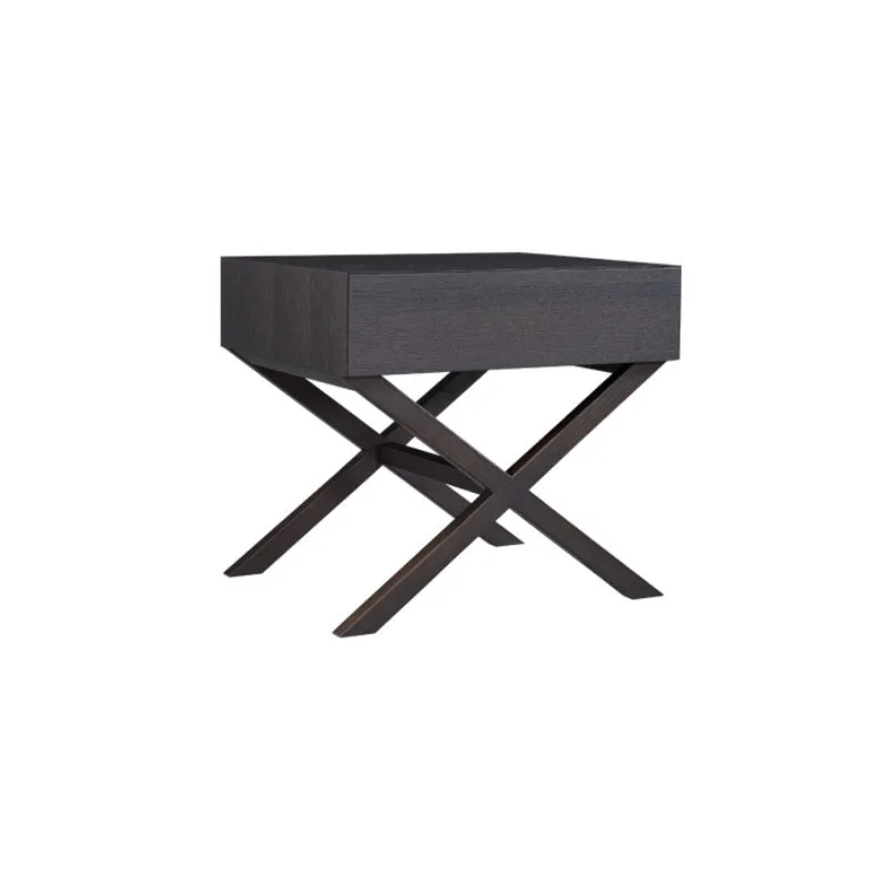 

Modern simple bedroom multi-functional storage bedside table Nordic bedside table