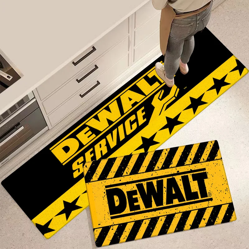 Entrance Front Door Doormat Tool Box D-Dewalts Non-slip Kitchen Rug Living Room Rugs Balcony Bathroom Foot Mat Floor Mats Carpet