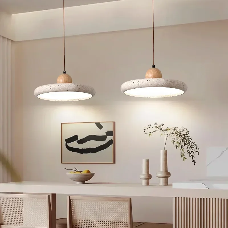 Lampe LED suspendue en pierre naturelle de styliste, luminaire décoratif d'intérieur, idéal pour un salon, une salle à manger, un bureau, une Bar, une chambre à coucher ou une cuisine