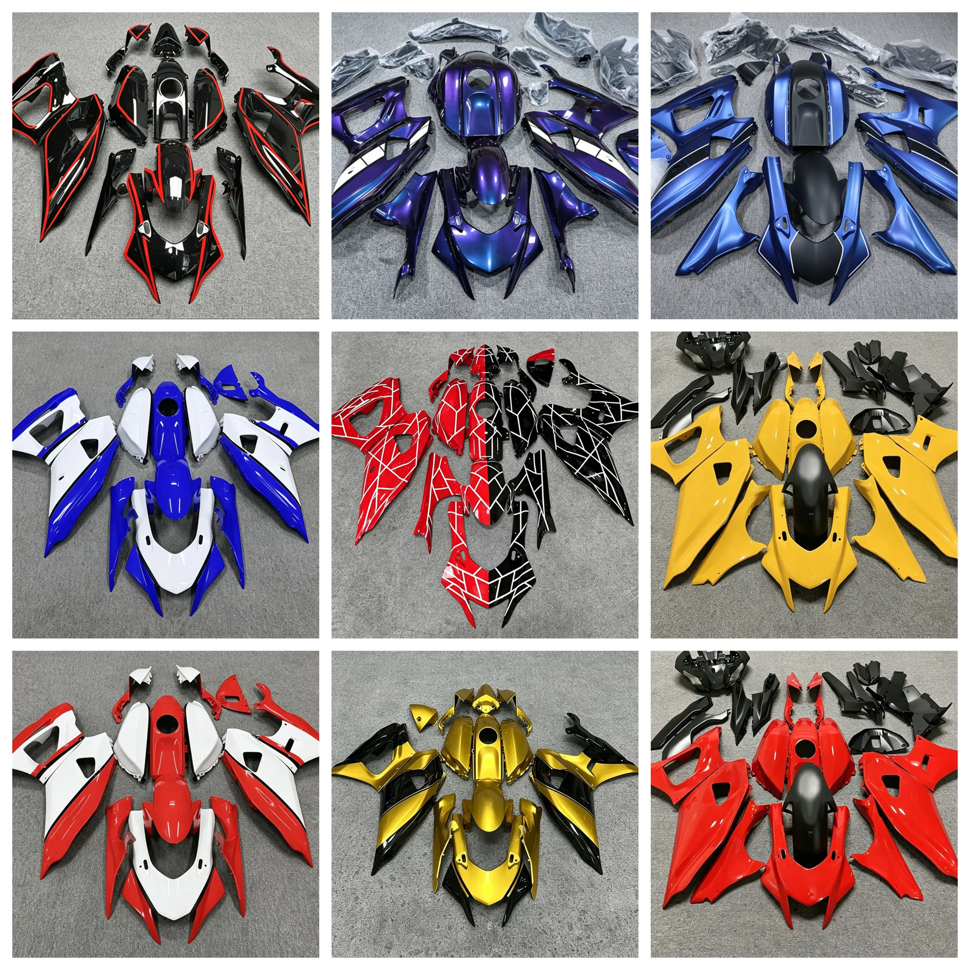Suitable for Yamaha R7 2022 2023 2024 2025 motorcycle full set of casing accessories can be customized color