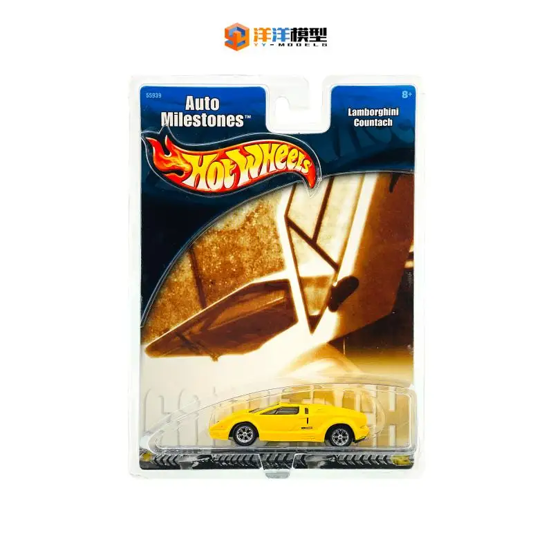 

Hot Wheels 1:64 Milestone 2001 edition Lamborghini countach Collection of die cast alloy trolley model ornaments