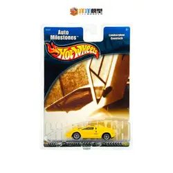 Hot Wheels 1:64 Milestone 2001 edition Lamborghini countach Collection of die cast alloy trolley model ornaments