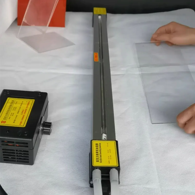 Imagem -04 - Máquina de Dobra Acrílica para Pvc Plástico Placas Orgânicas Publicidade Bender 125cm