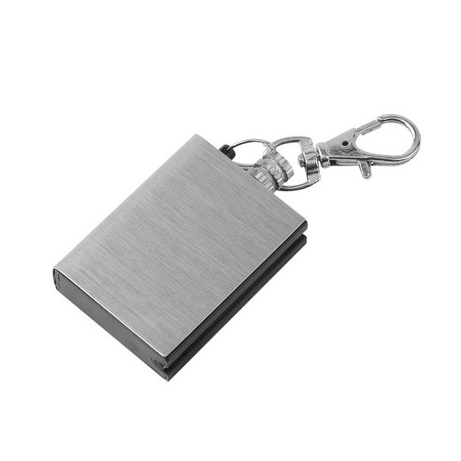 Metal Match Lighter with Keychain Permanent Striker Survival Flame for Outdoor Camping