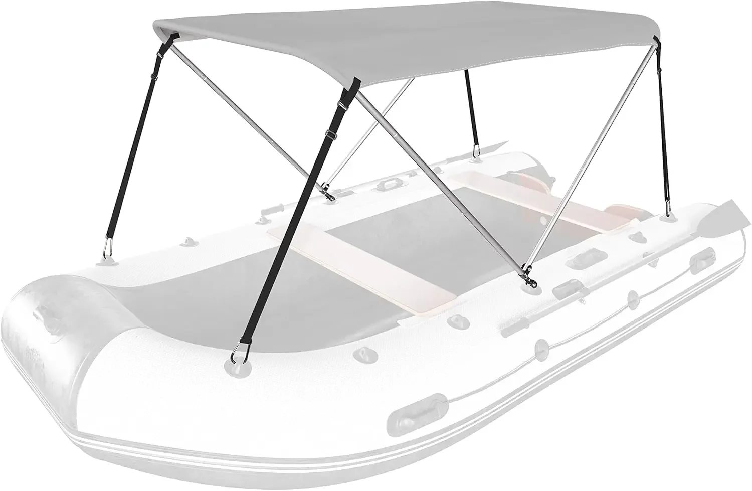 Foldable Bimini Top Boat Cover Canopy Cover 2Bow Bimini Top(63