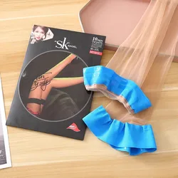 Original Package 10D Ultra-thin Sexy Women Stockings Stay Up Silicone Knee High Stockings Sexy Party Lingerie Nylon Hosiery