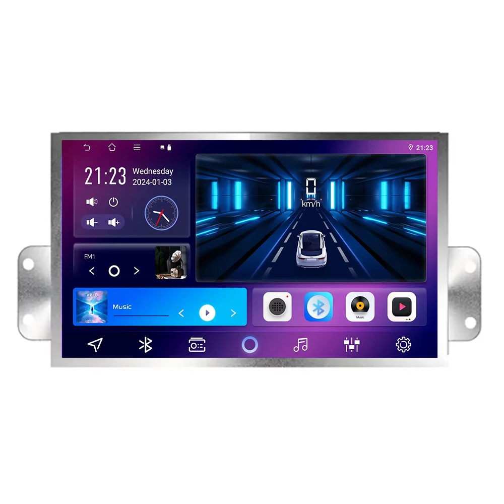Android 16 Carplay Video Voor Citroen C5 X7 III Autoradio GPS Navigatie Stereo 4G Wifi Auto Monitor DVD Bluetooth Geen 2din DSP 2k - afbeelding 2