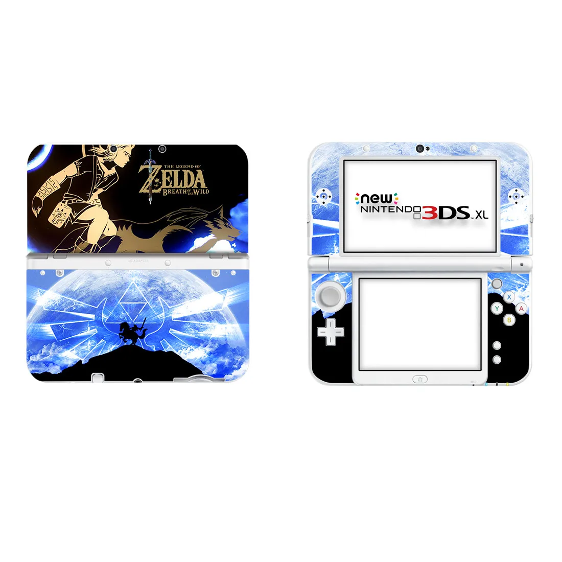 Nuovo gioco Full Cover decalcomania Sticker per New 3DS XL LL Skin Stickers Vinyl Protector Skin