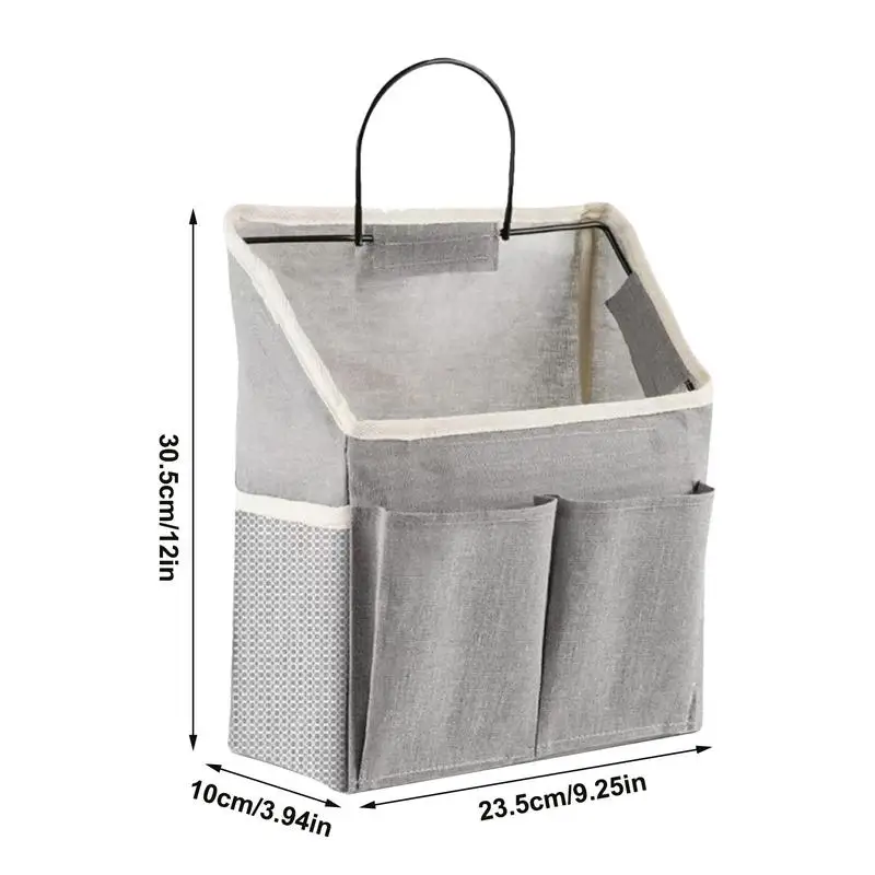 Sacs de Rangement Muraux Suspendus, mir de Rangement avec Poches pour Chambre à Coucher, Dortoir