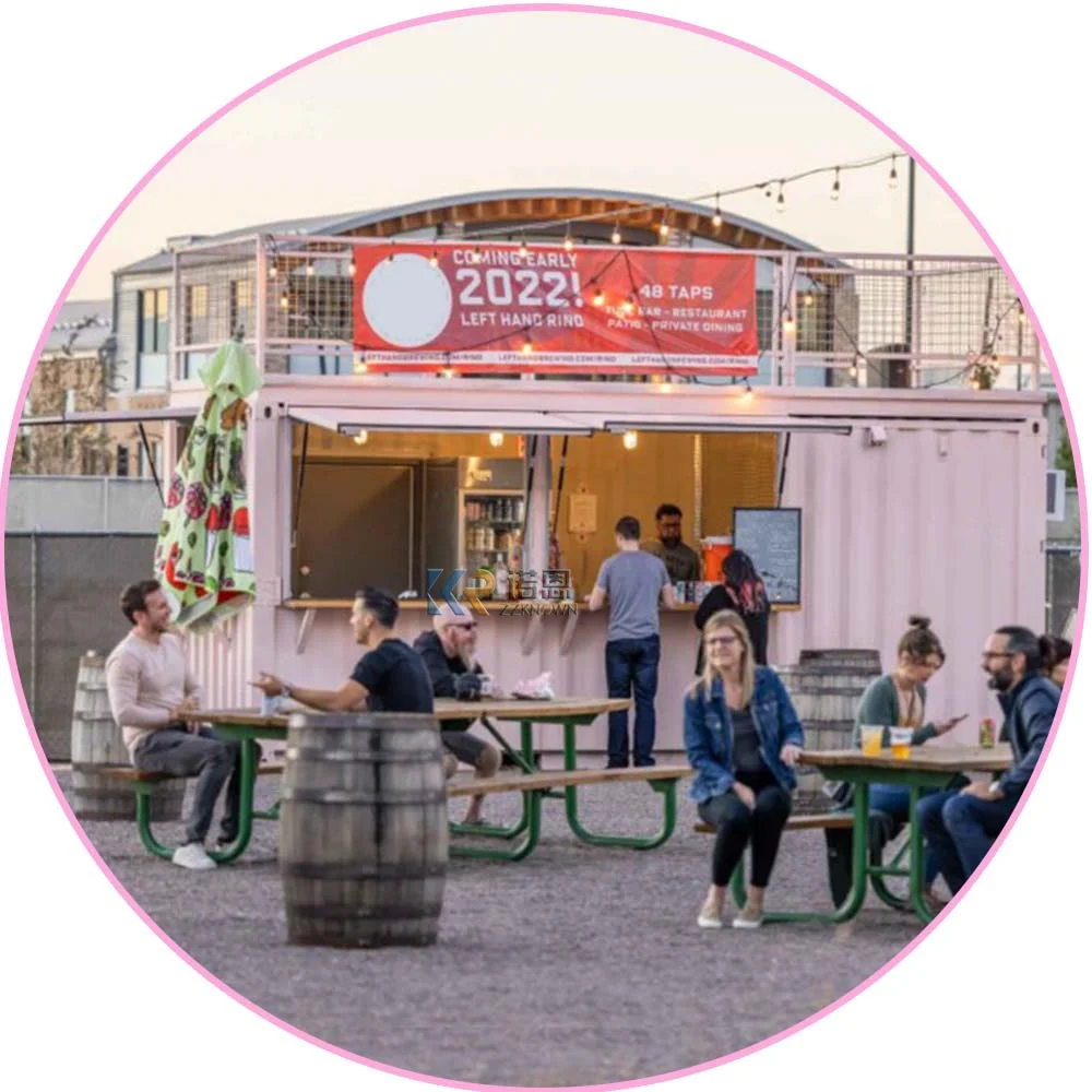 

Design Food Container Bar Coffee Catering Stand for Food Display Ice Cream Cart Kiosk Pasta Hamburger Mobile Pizza Truck