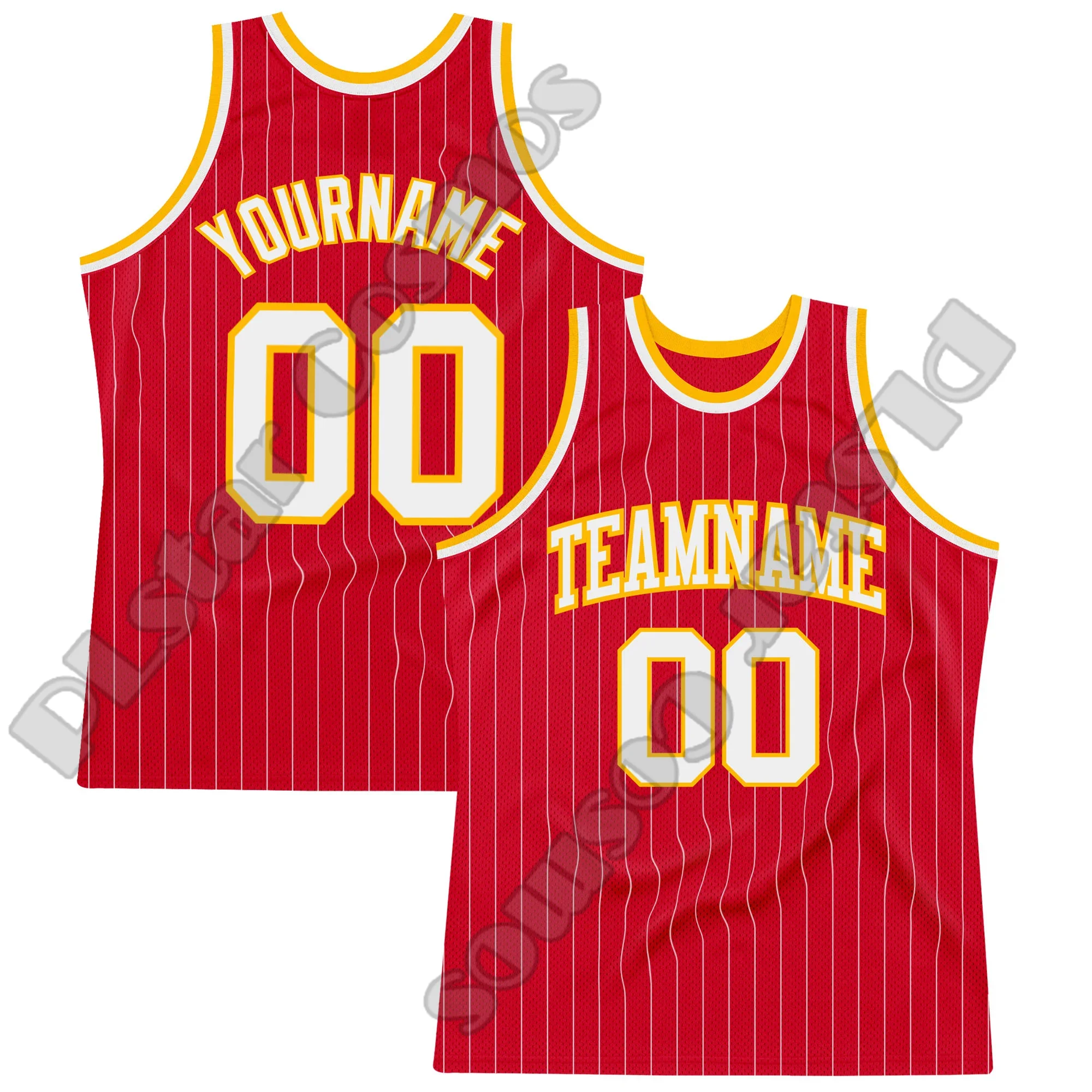 Custom Name Team Number Basketball Jersey Shirts Retro Pattern Sportswear Vintage 3DPrint Summer Tank Top Vest Drop Shipping X15