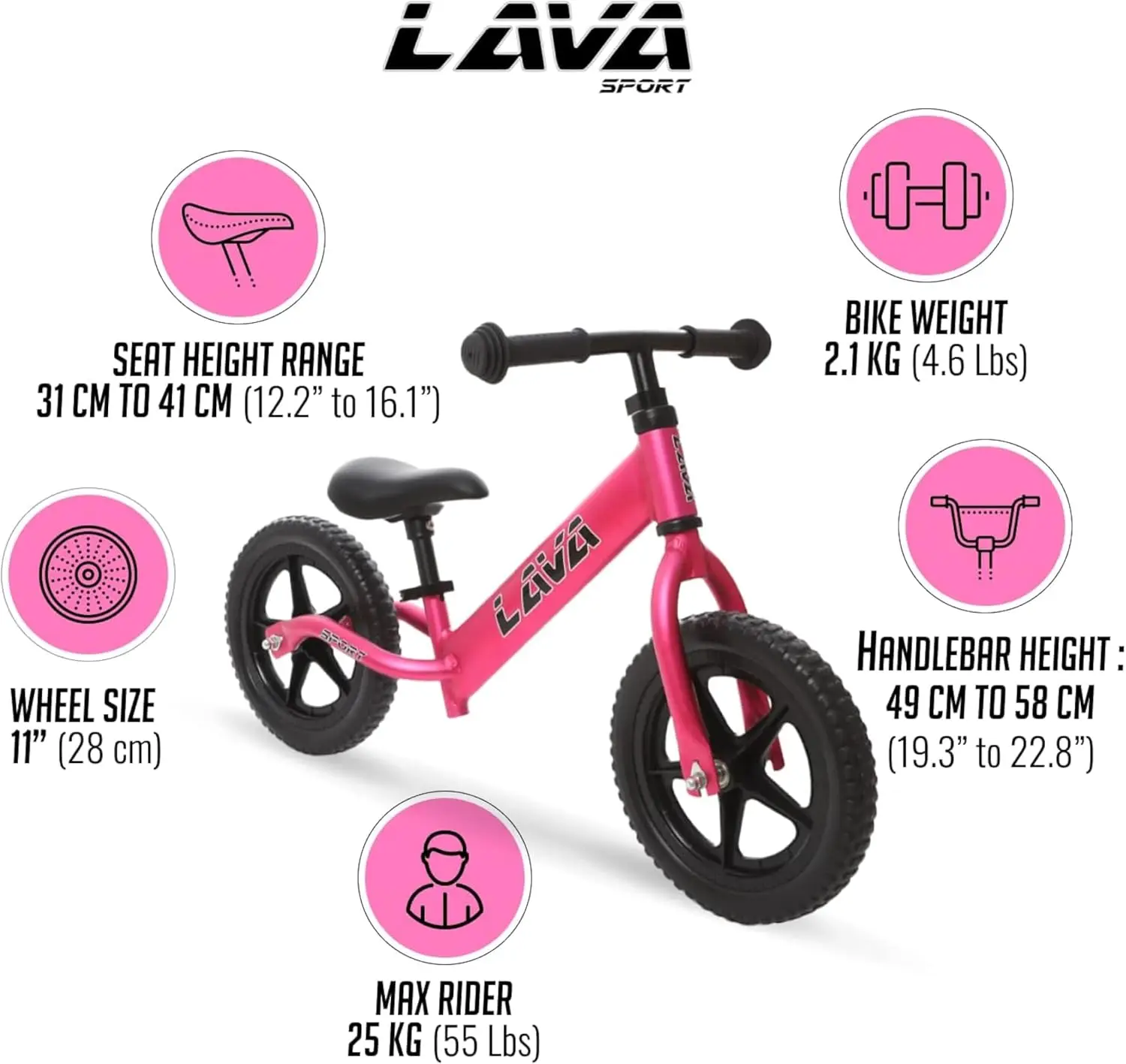 밸런스 경량 알루미늄 유아 자전거, 2, 3, 4, 5 세 남아 및 여아용, 페달 없음, Adju