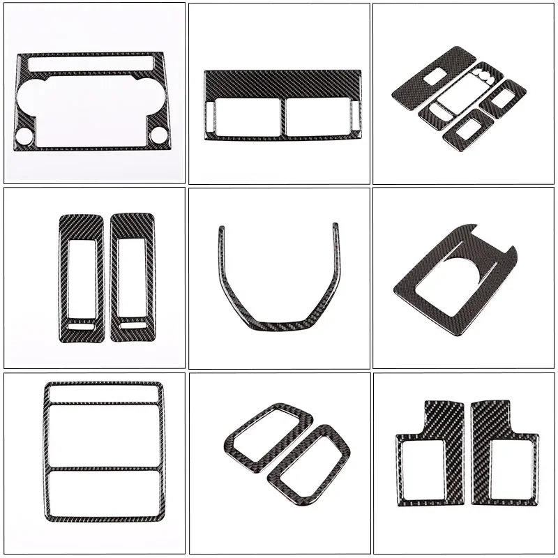 

Soft Carbon Fiber or Land Rover Discovery Sport 2015-2019 Car Interior Central Control Decorative Sticker Car Accessories