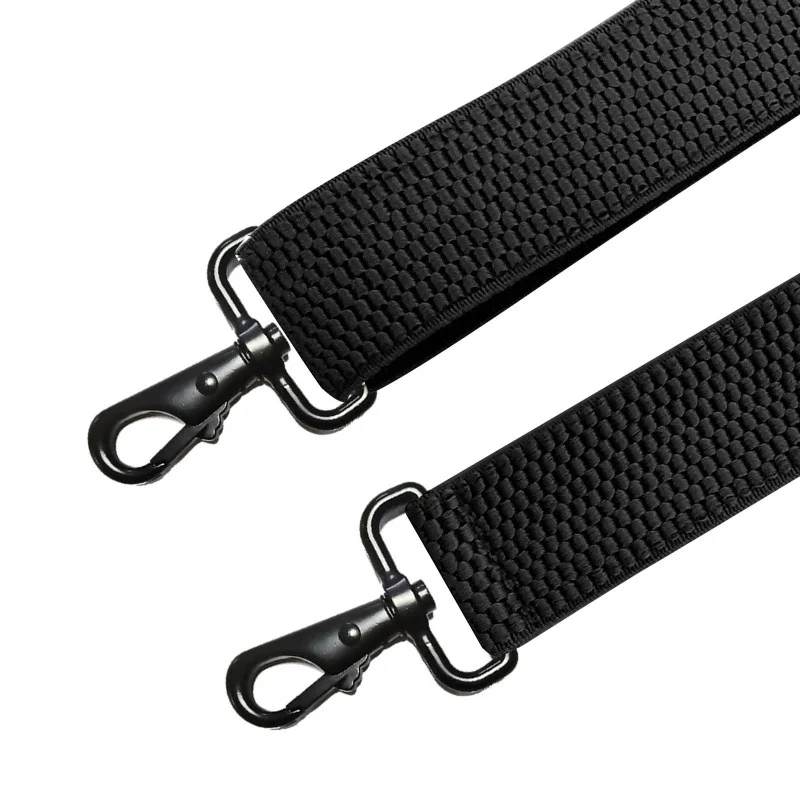 Men Suspenders 3.8cm Wide X-Back with 4 Gripper Clasps Adjustable Elastic Trouser Suspensorio Tirantes Hombre