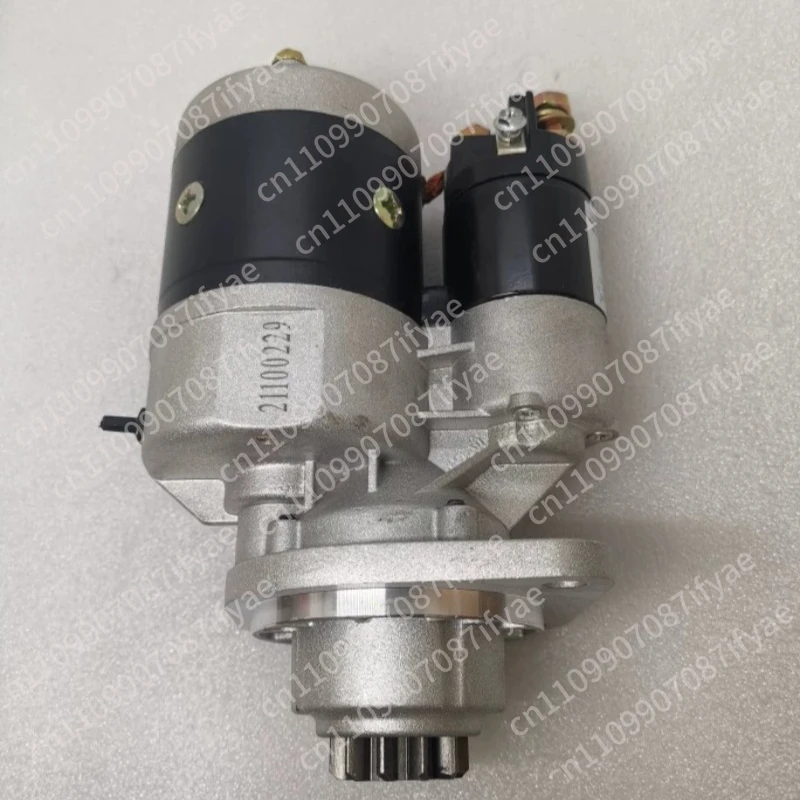 S550 Skid Steer Loader Starter Motor 12V 11-Tooth, Replacement for Part 7283321 7283C321-0