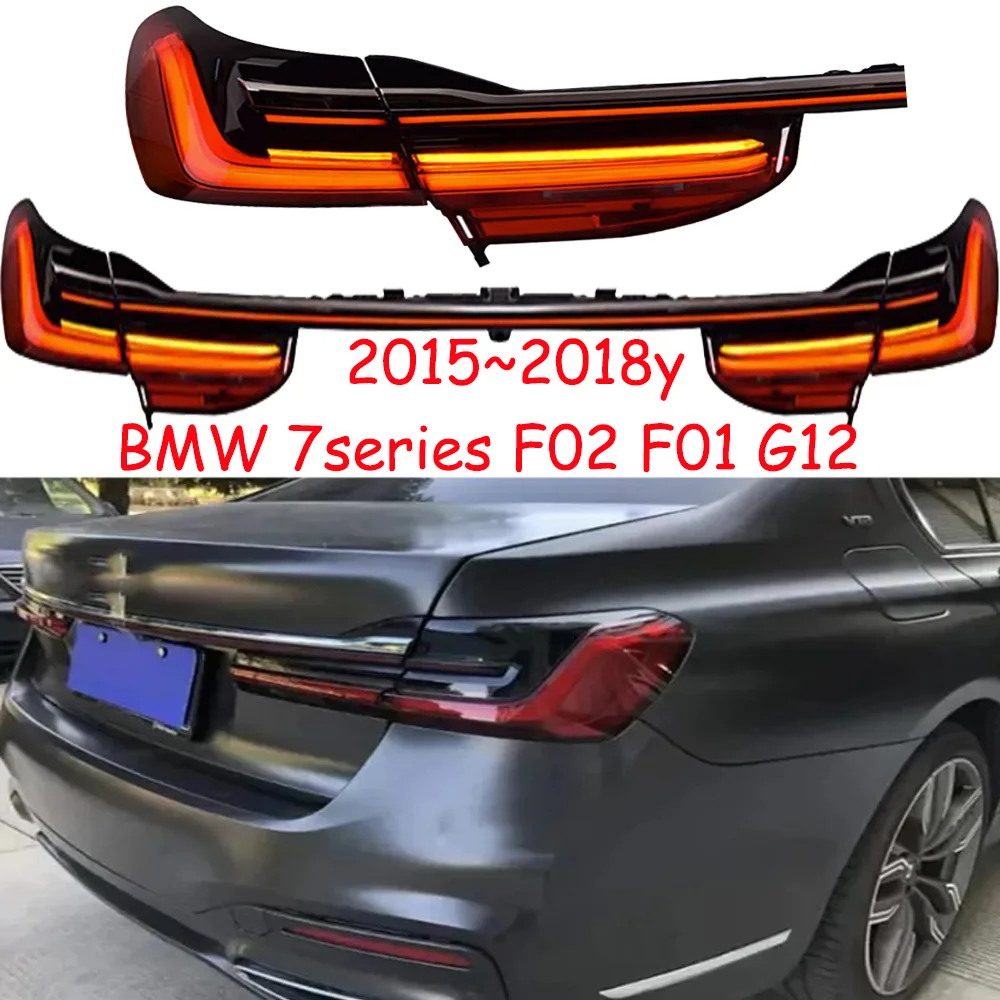 

car accessories bupmer tail light for BMW f02 taillight G12 7series LED 2015~2018y DRL fog for BMW F01 rear light