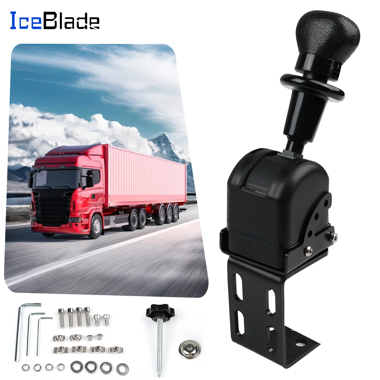 

IceBlade Truck Sim Handbrake Fit For ATS & ETS2 Games For Logitech G923 G27 G29 Thrustmaster T300 PC USB Handbrake