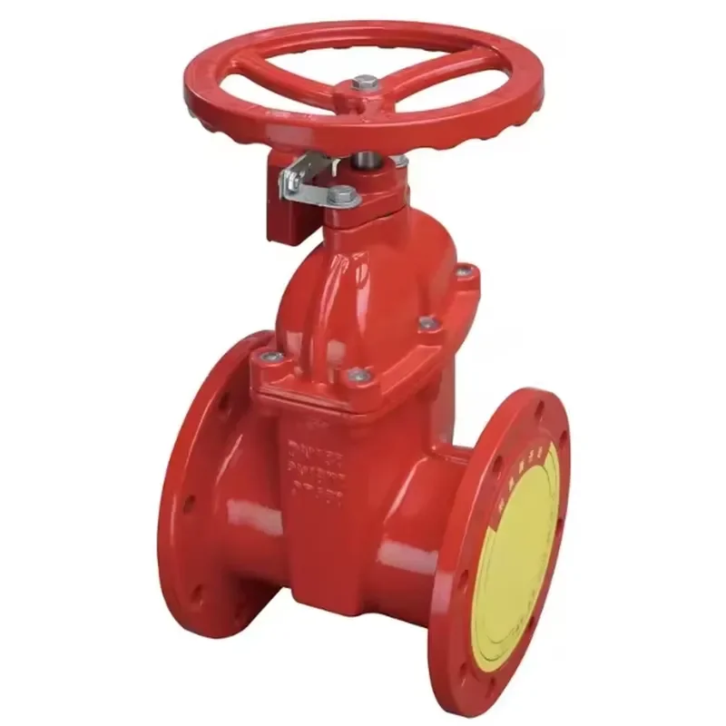 High Quality Brand DN50-DN200 Ductile Iron High Pressure Fire Signal Flange Gate Valve for Water/Foam Mixture