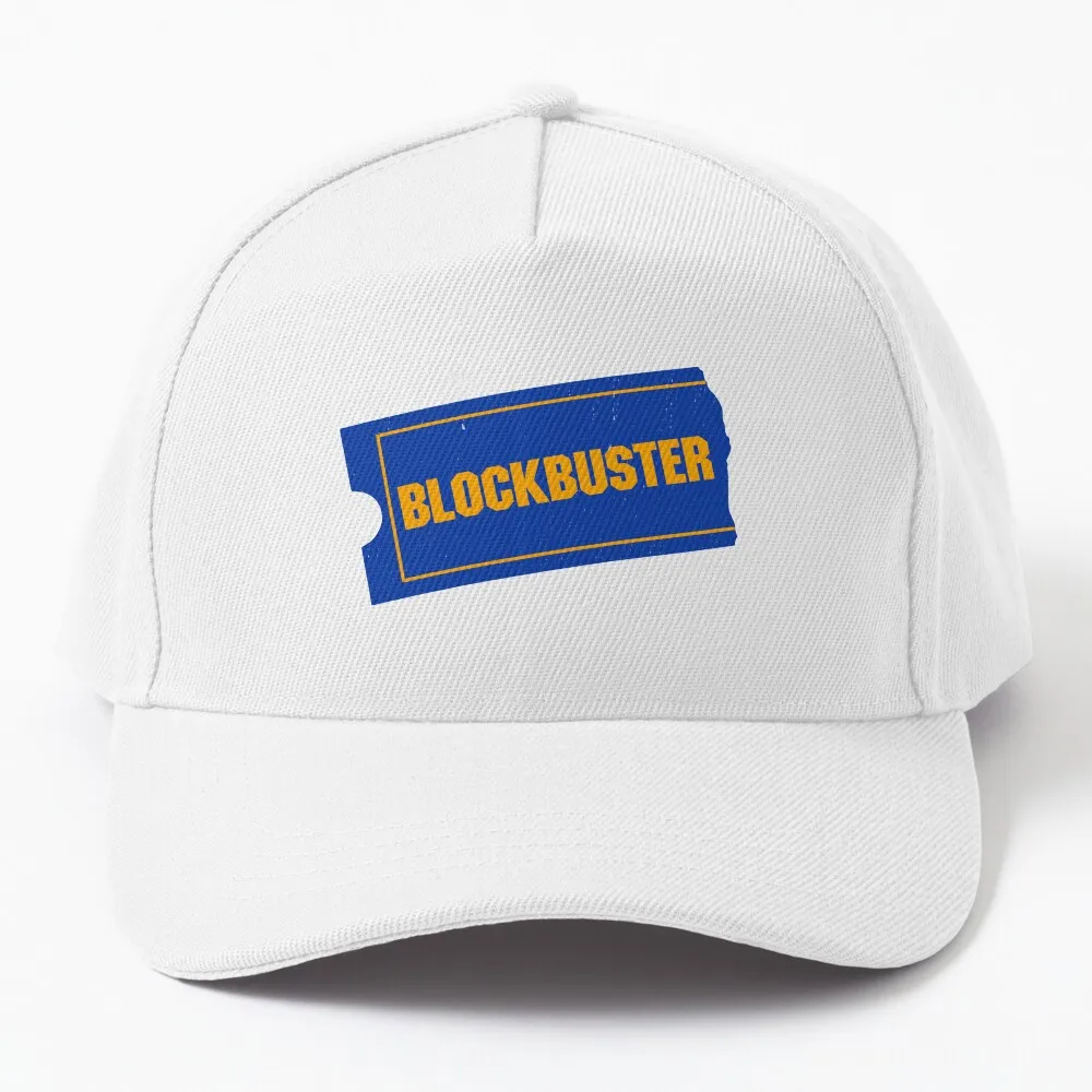 Blockbuster Video Logo Baseball Cap Military Cap Man Bobble Hat Snap Back Hat Woman Hats Men'S