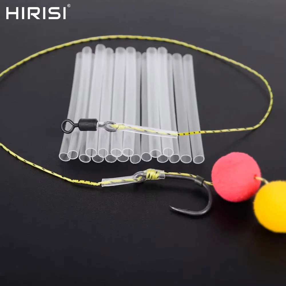 

Hirisi 20pcs Carp Fishing Heating Shrink Tube Rigs Shrink Tube Size 1mm 2mm 3mm Fishing Accessories Terminal Tackle