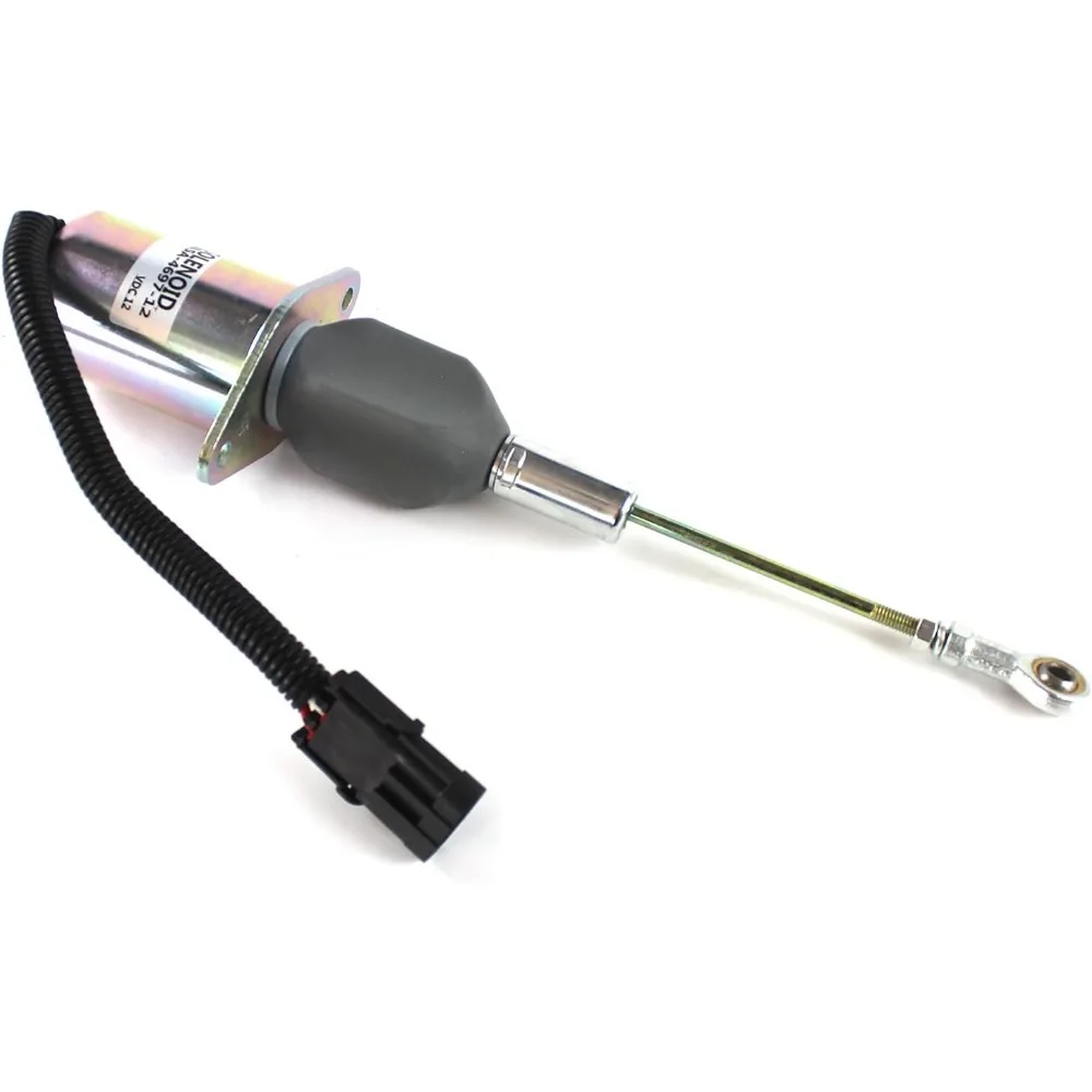

3932546 SA-4639-24 Fuel Shut Off Solenoid Stop Solenoid Valve work for Cummins Engine Excavator