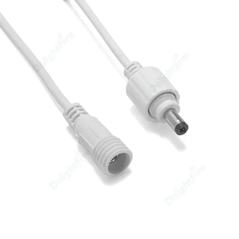 

5.5mm 2.1mm Waterproof Pigtail 12V Extension Cord DC Power Cable Female Male Power Adapter For CCTV Camera LED Strip Lights