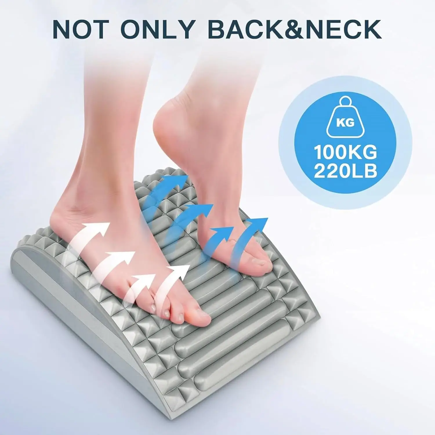 

EVA Plantar Fascia Stretching Device Foot Massager Lumbar Support Cushion Neck Relaxation Pillow Aid Yoga Waist Stretch Massage