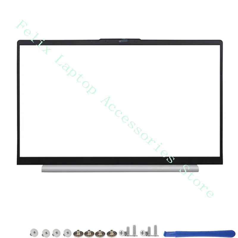 Imagem -04 - para Lenovo Ideapad 15iil05 15are05 15itl05 2023 Laptop Lcd Capa Traseira Moldura Frontal Descanso para as Mãos Capa Inferior Capa Superior Dobradiça Novo